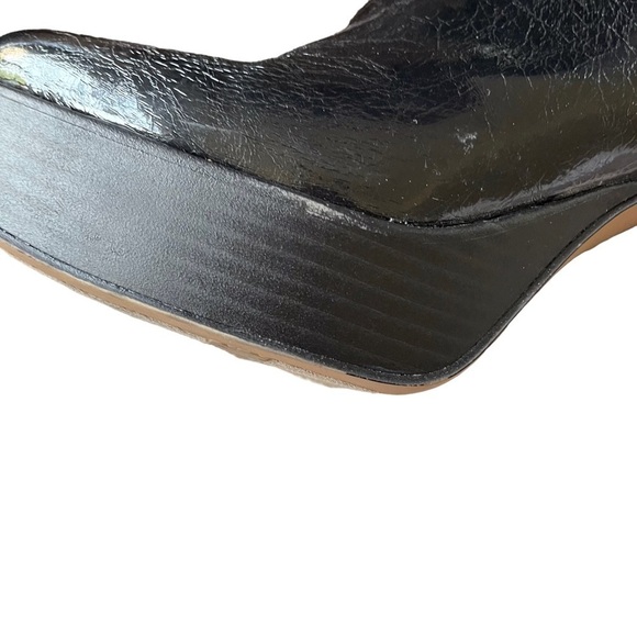Circus NY Stace High Boot Black Size 9 Platform Block Heel Round Toe - Picture 11 of 11